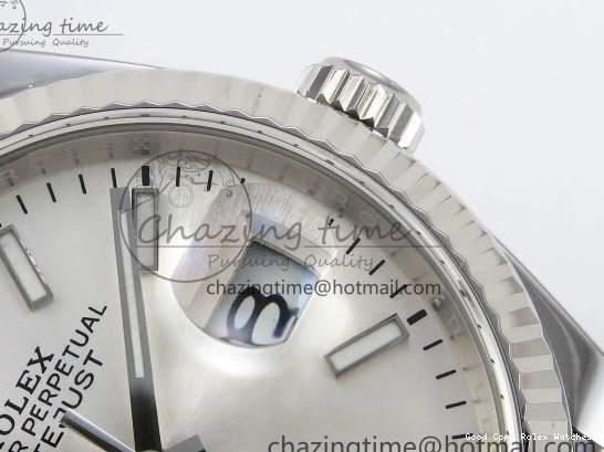 Best AAA Replica Sites Silver 1:1 Steel APF Youthful 904L VR on 126234 Edition 36 DateJust Sitck Best Bracelet Jubilee 1579 SS Dial 0101